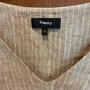 Theory Linen Slip Dress